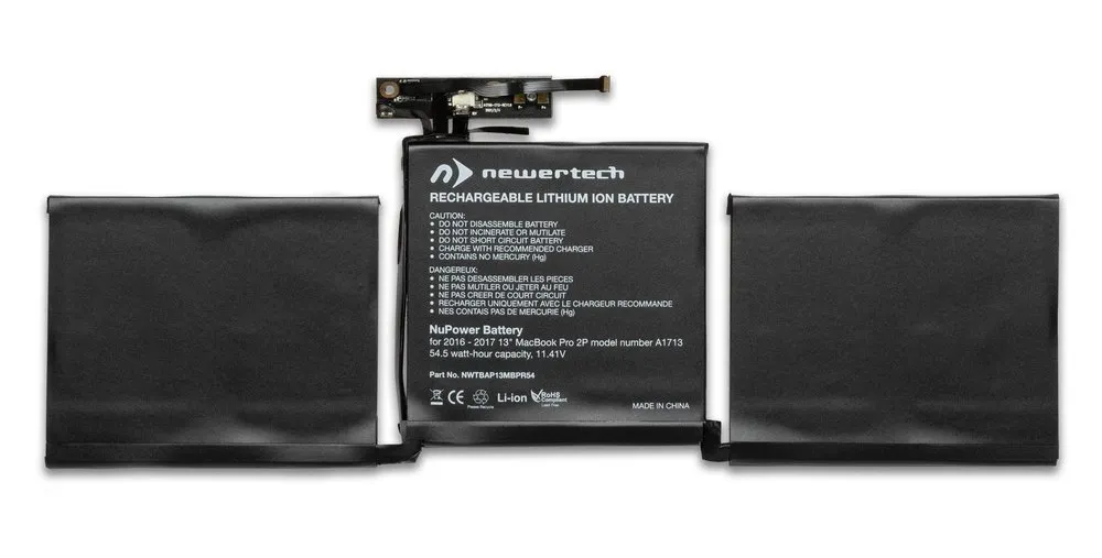 Reemplazo de batería para MacBook Pro de 13 pulgadas con 2 puertos Thunderbolt (finales de 2016 - mediados de 2017)